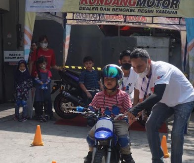 Main Diler Yamaha Jateng Rayakan Hari Anak Nasional Lewat Fun Education Activity