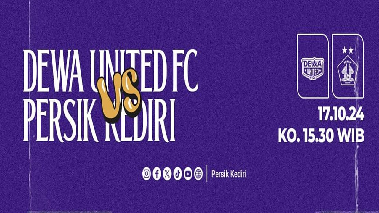 Link Live Streaming Dewa United Vs Persik Kediri di BRI Liga 1