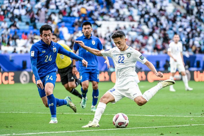 Hasil Piala Asia 2023: Uzbekistan Taklukan Thailand Skor 2-1, Tantang Qatar di Perempat Final