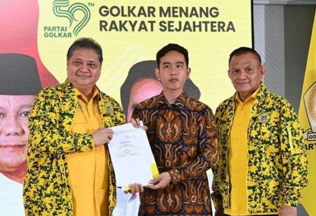 Gibran Rakabuming Hadir di Rapimnas Partai Golkar, Resmi Pisah dari PDIP?