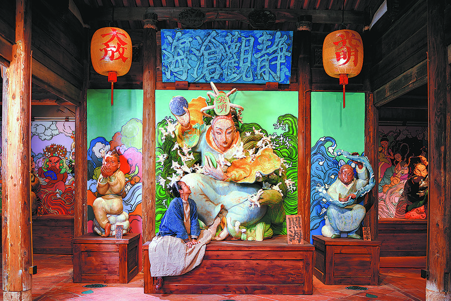 Wen Na Padukan Seni Modern dan Kisah Sakral, Hidupkan Kepercayaan Rakyat Fujian