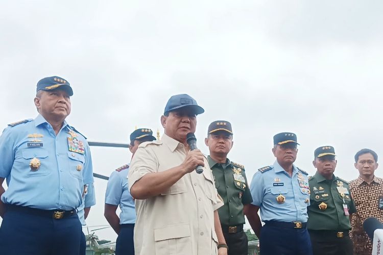 Prabowo Janji Alutsista Terbaik untuk TNI-AU