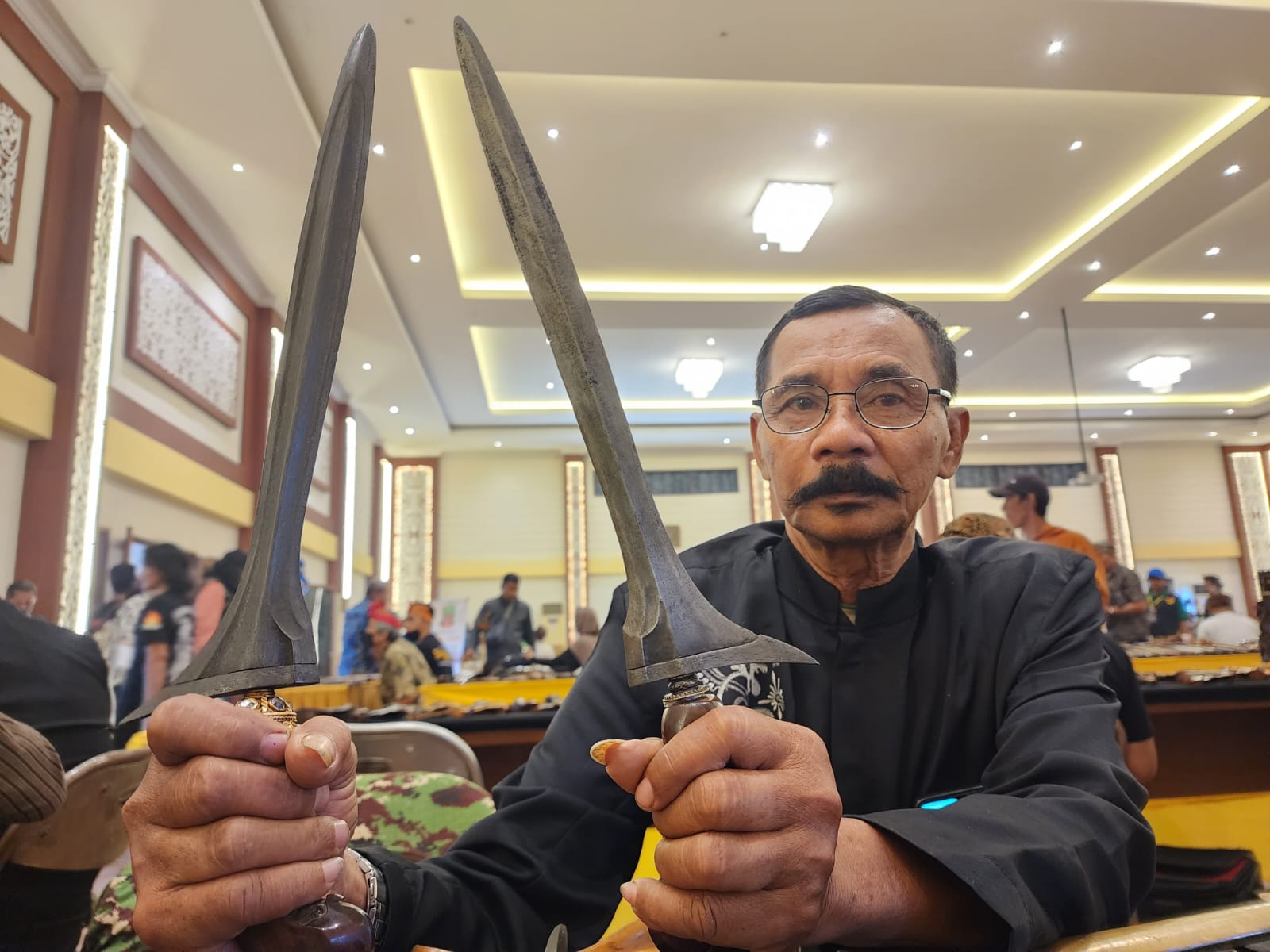 Kolektor Magetan Pamerkan Keris Ki Ageng Mageti, Senjata Para Pejuang Laskar Diponegoro 