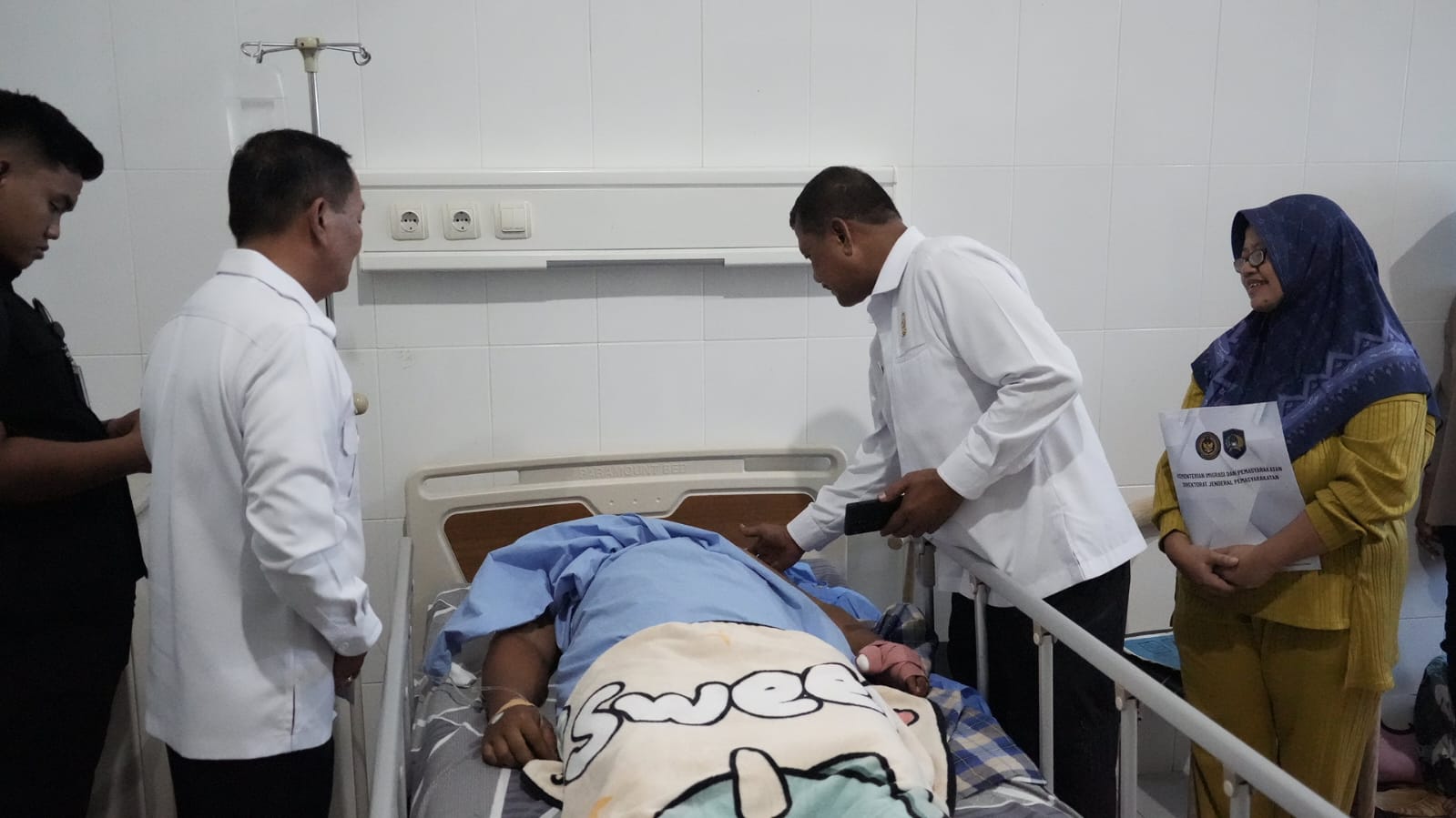 Cek Lapas Nabire Usai Insiden Napi Kabur, Dirjenpas Besuk Petugas yang Diserang KKB