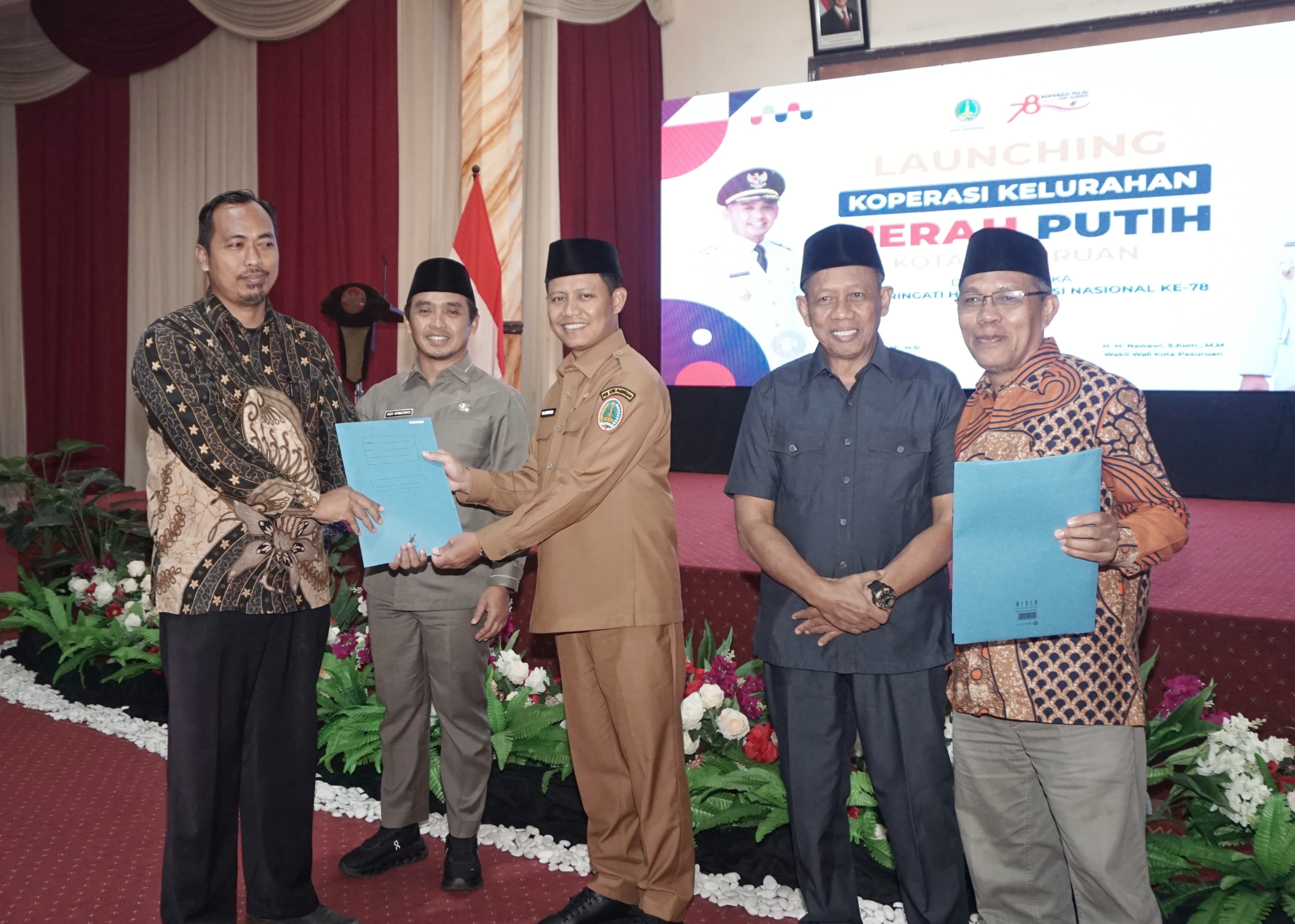 Pemkot Pasuruan Tuntaskan 34 Koperasi Merah Putih