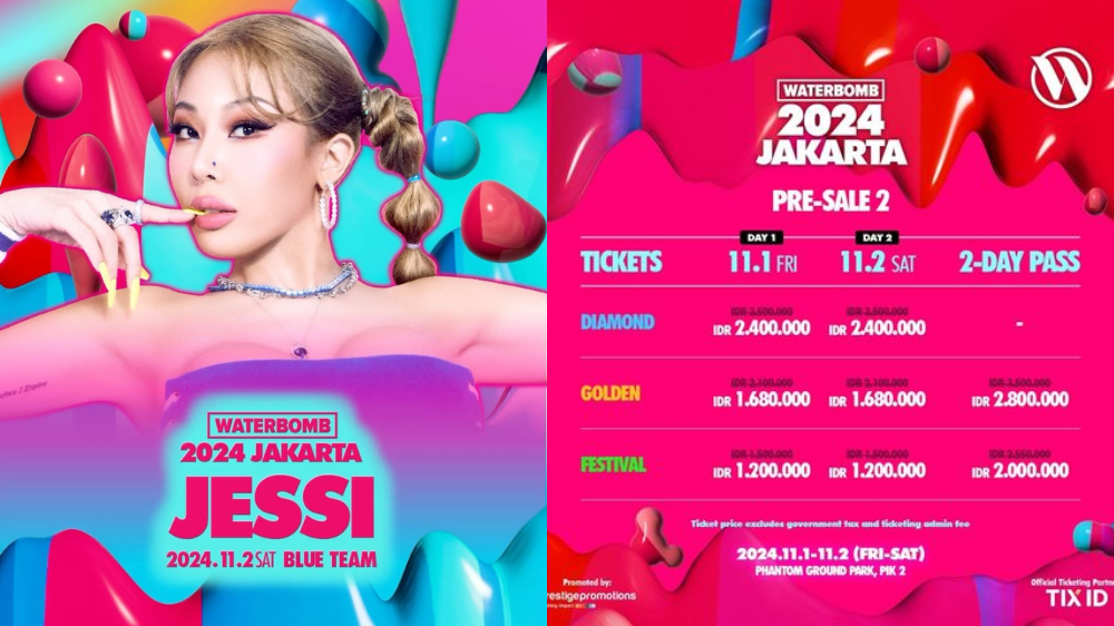 Jessi Jadi Line Up Waterbomb Festival 2024 di Jakarta, Buruan Beli Tiketnya!