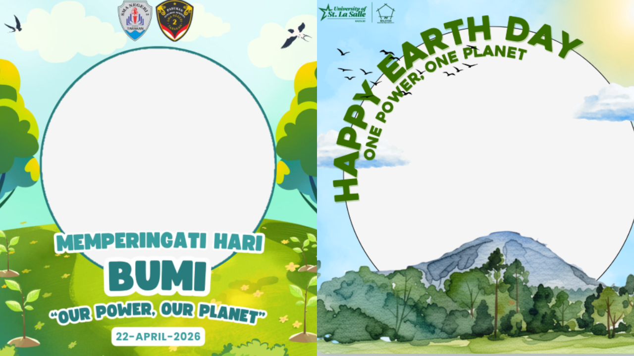 50 Twibbon Hari Bumi 2026 Gratis dan Terbaru Lengkap Ucapan, Ajak Orang-Orang Peduli Lingkungan di Medsos