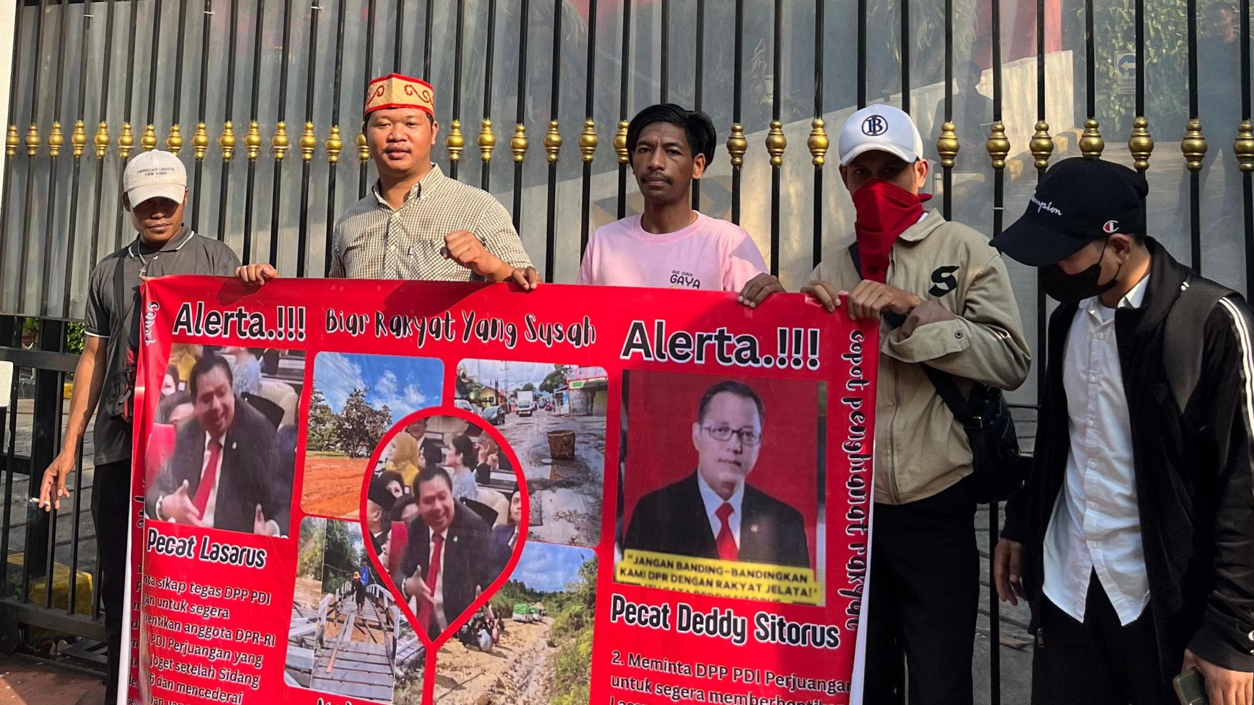 ALERTA! Mahasiswa Kalimantan Desak PDIP Copot Deddy Sitorus dan Lasarus dari DPR