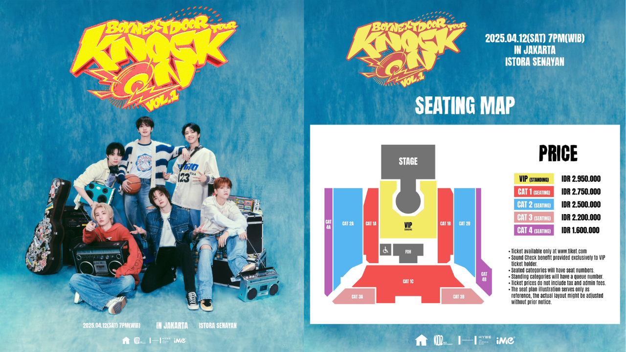 Harga Tiket Konser BOYNEXTDOOR di Jakarta, Paling Murah Rp1,6 Juta