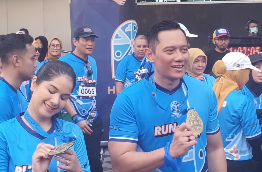 Meriah! Kementerian ATR/BPN Gelar Hantaru Run and Fun untuk Peringati Hari Agraria