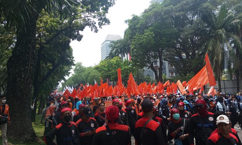 6.000 Personel Gabungan Amankan Demo Hari Buruh di DKI Jakarta