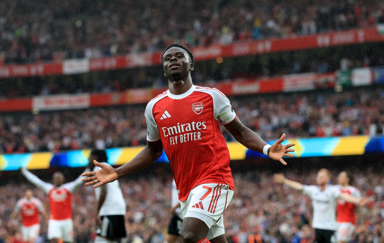 Rating Pemain Arsenal yang Cukur Fulham 3-0, Bukayo Saka is Back!