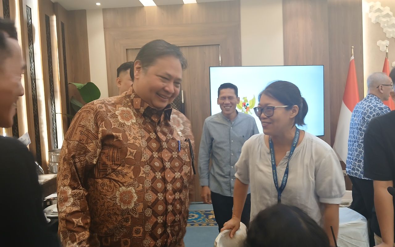 Perekonomian RI Tertolong Idul Fitri, Airlangga Klaim Cadangan Devisa Aman