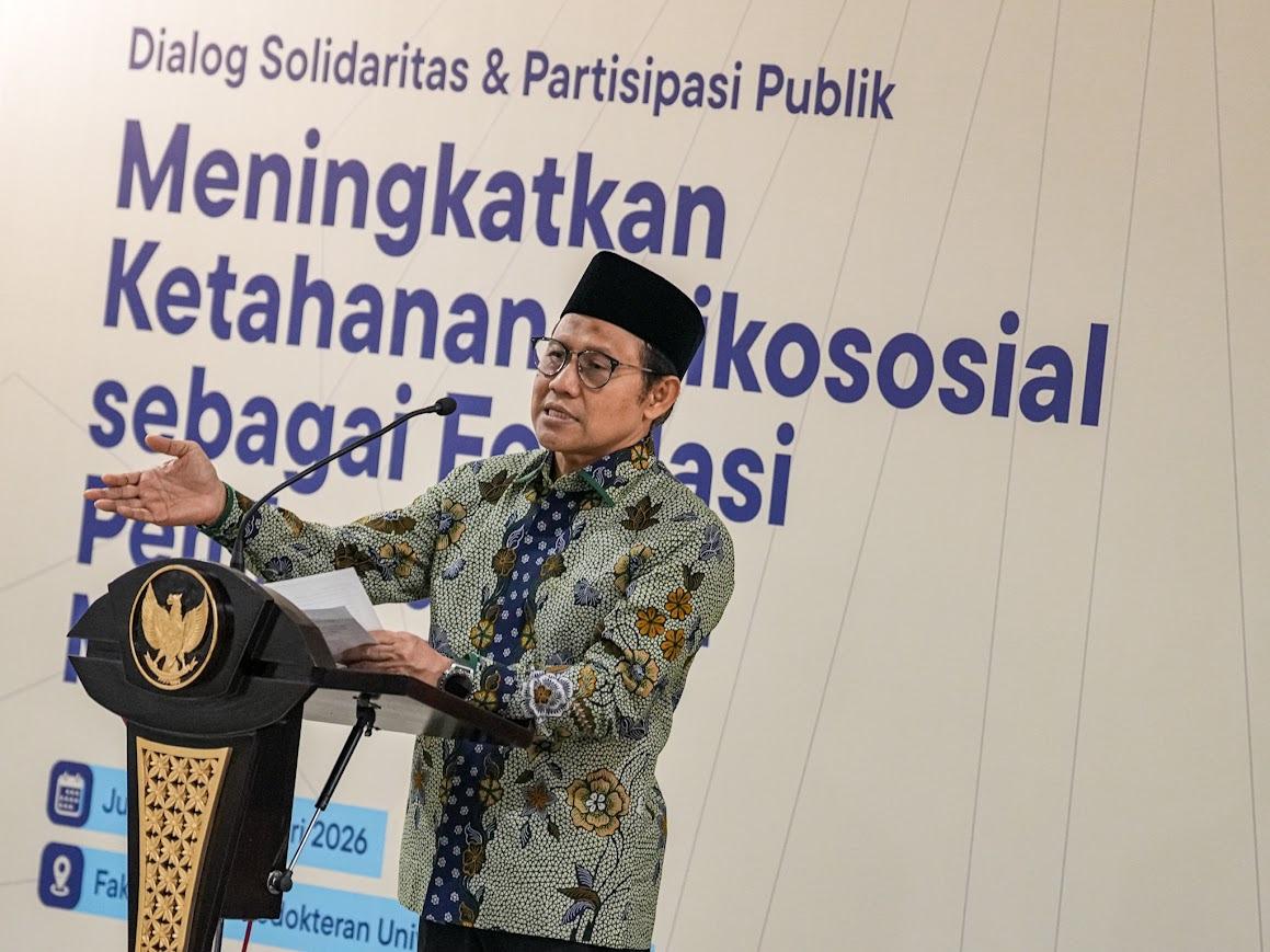 Menko PM Cak Imin Tegaskan Kesehatan Mental Jadi Agenda Utama Strategis Nasional