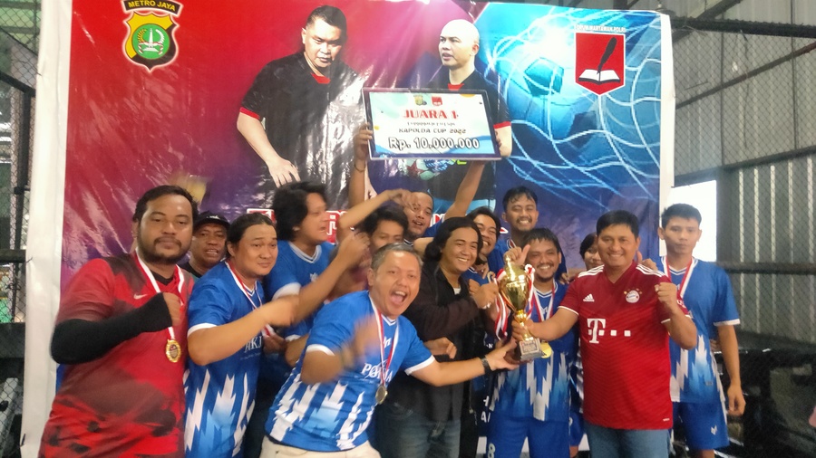 FWP Kembali Gelar Kapolda Cup, Pokja WHTR Tangerang Juara