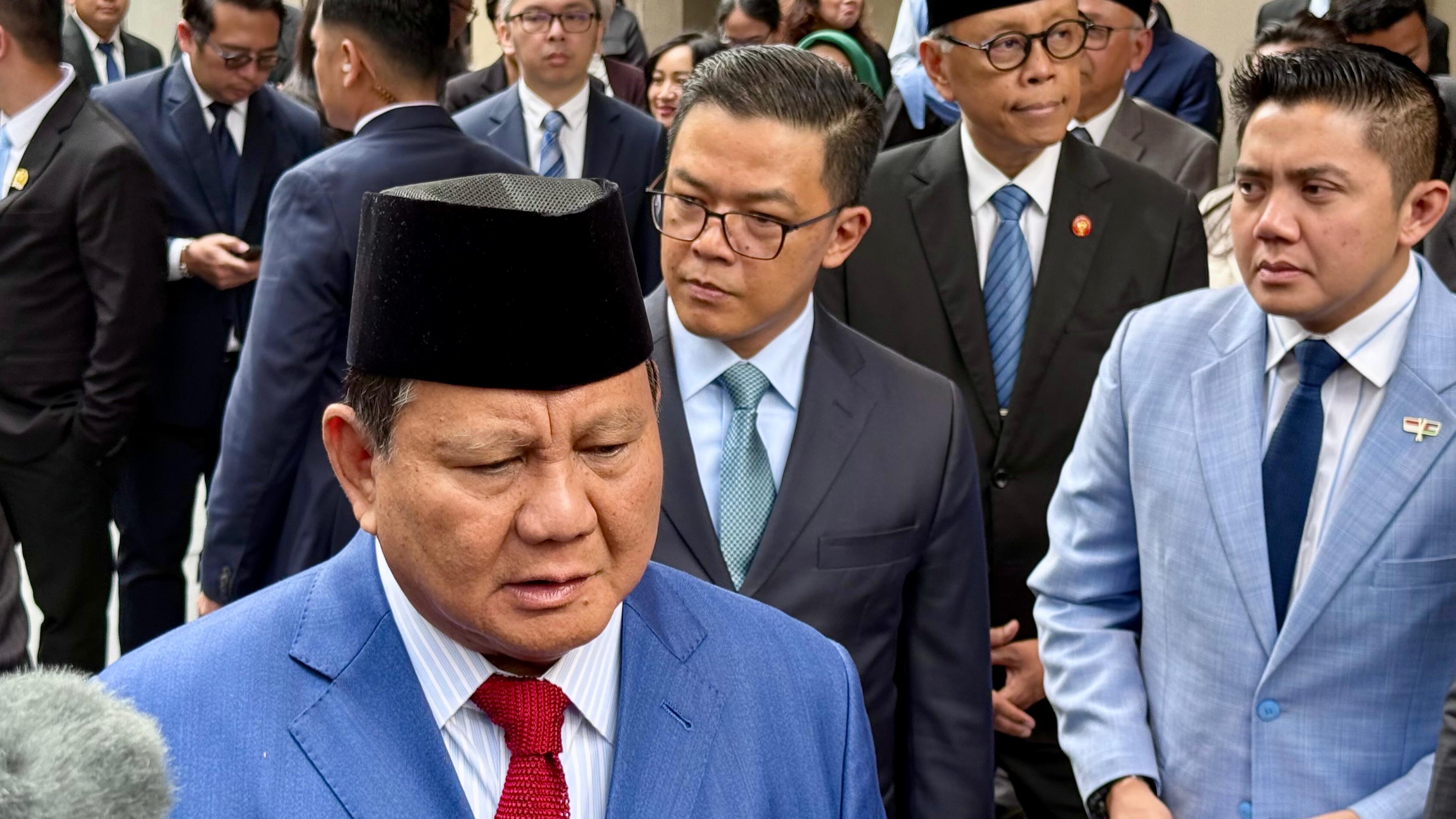 Prabowo: Perdamaian Palestina-Israel Hanya Tercapai Jika Keamanan Semua Pihak Terjamin