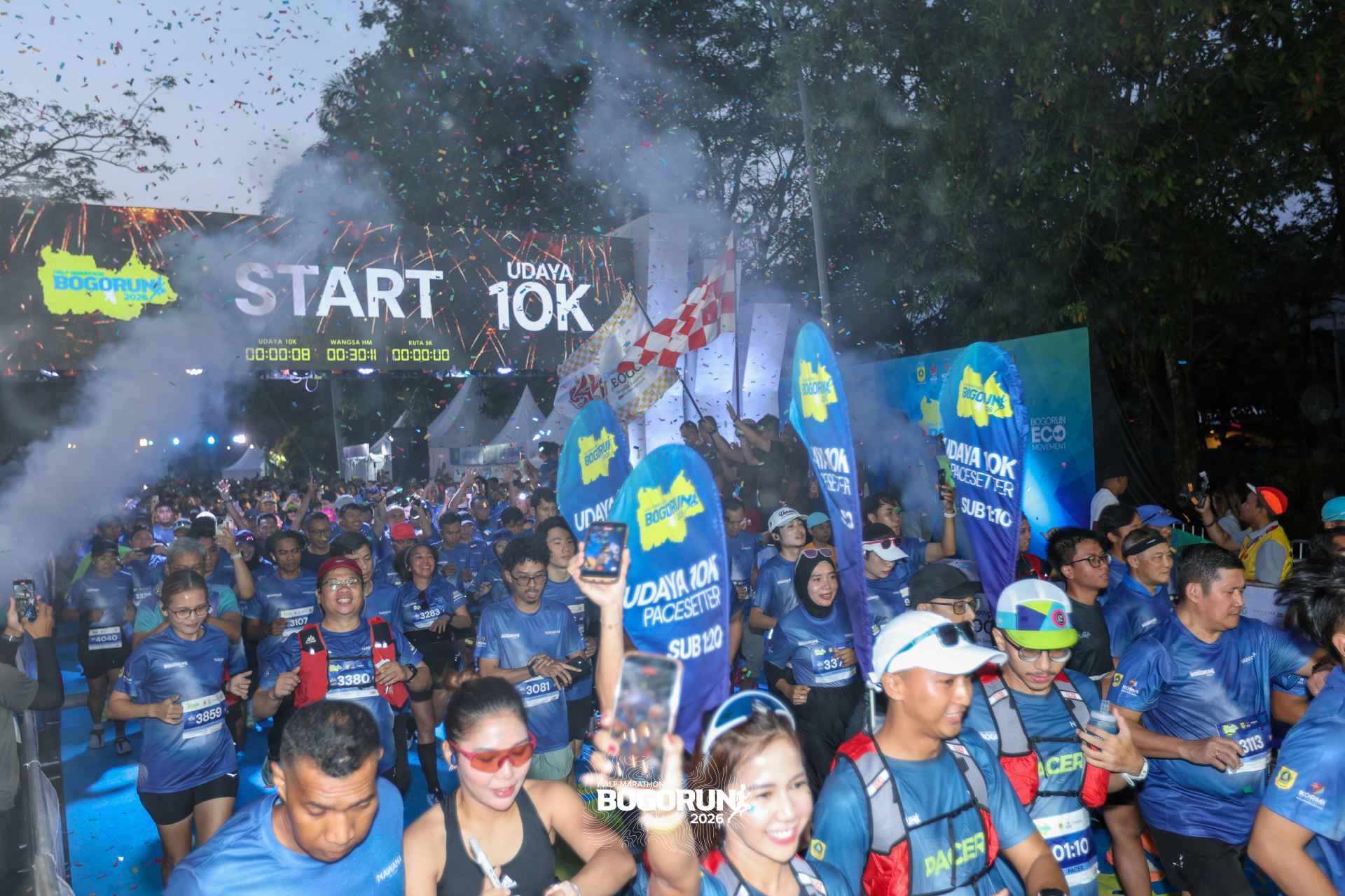 Bogorun 2026 Diserbu 4.100 Pelari, Sentul Bidik Status World Athletic Label 2027
