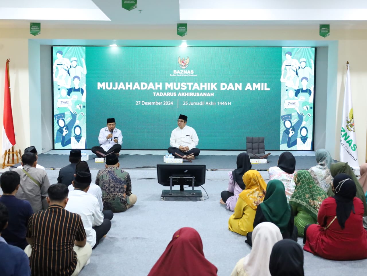 Baznas RI Gelar Mujahadah Mustahik dan Amil Akhir Tahun 2024