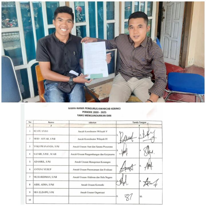 BREAKING NEWS: Pengurus Pramuka Kerinci Ramai-ramai Mundur