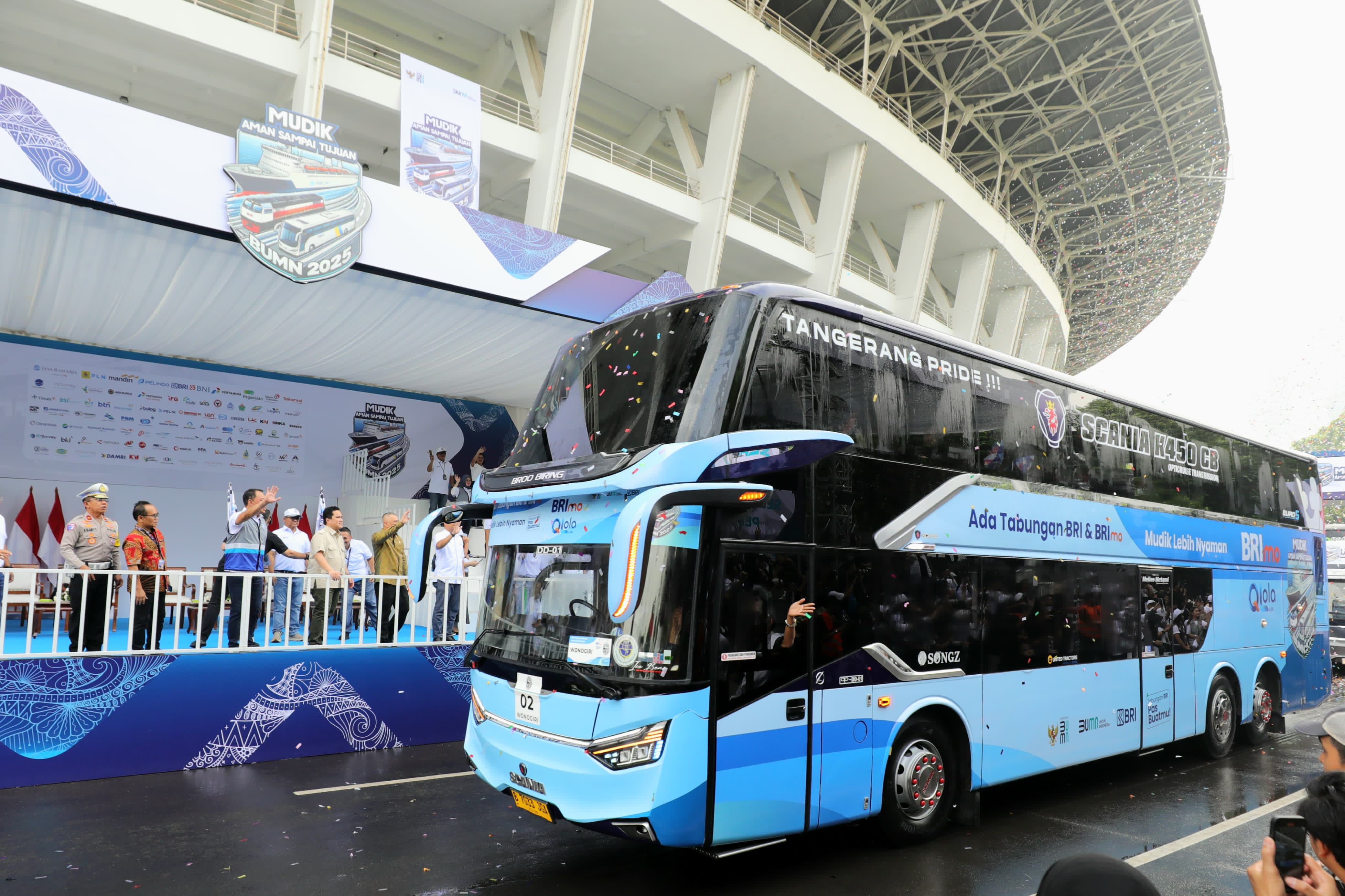 BRI Group Berangkatkan 8.482 Pemudik Secara Gratis di Momen Mudik Bersama BUMN 2025