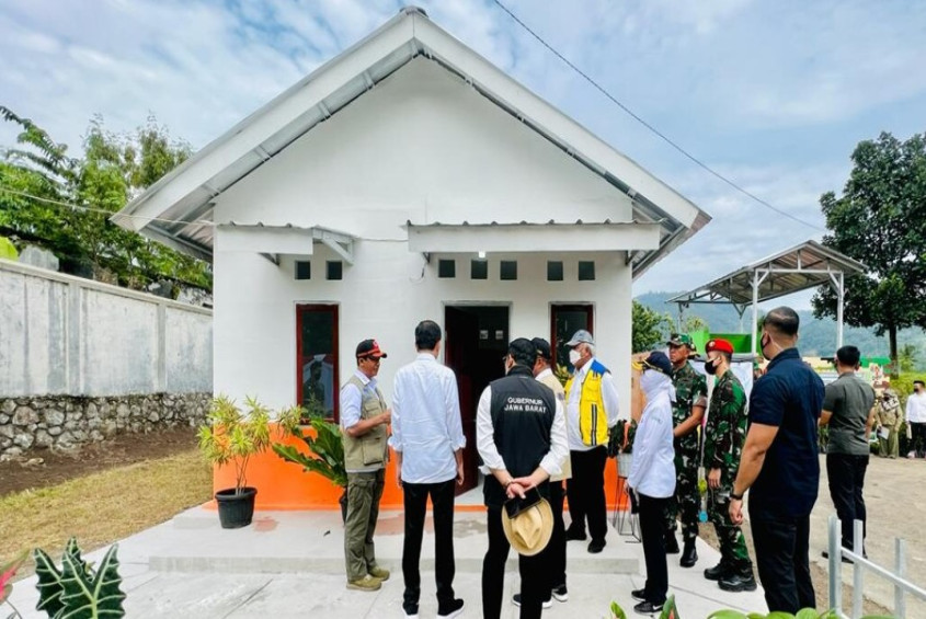 Rumah Tahan Gempa Jadi Skema Perbaikan Tempat Tinggal Terdampak Gempa Cianjur   
