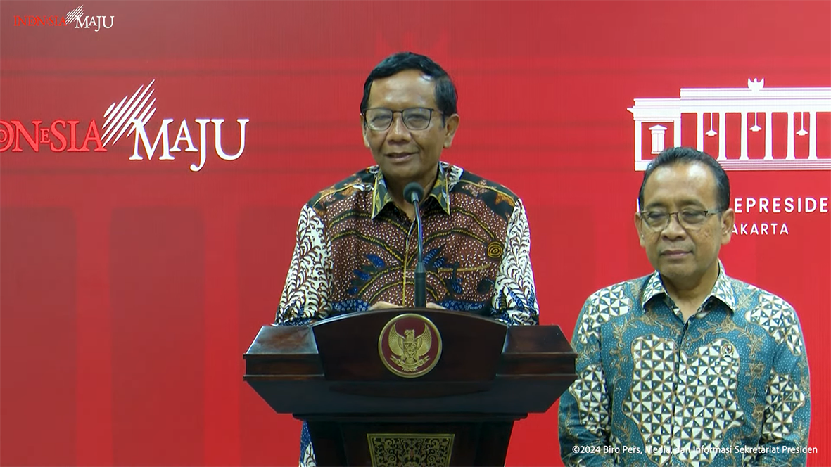 Ini 3 Poin Isi Surat Pengunduran Diri Mahfud MD Yang Diserahkan Pada Presiden