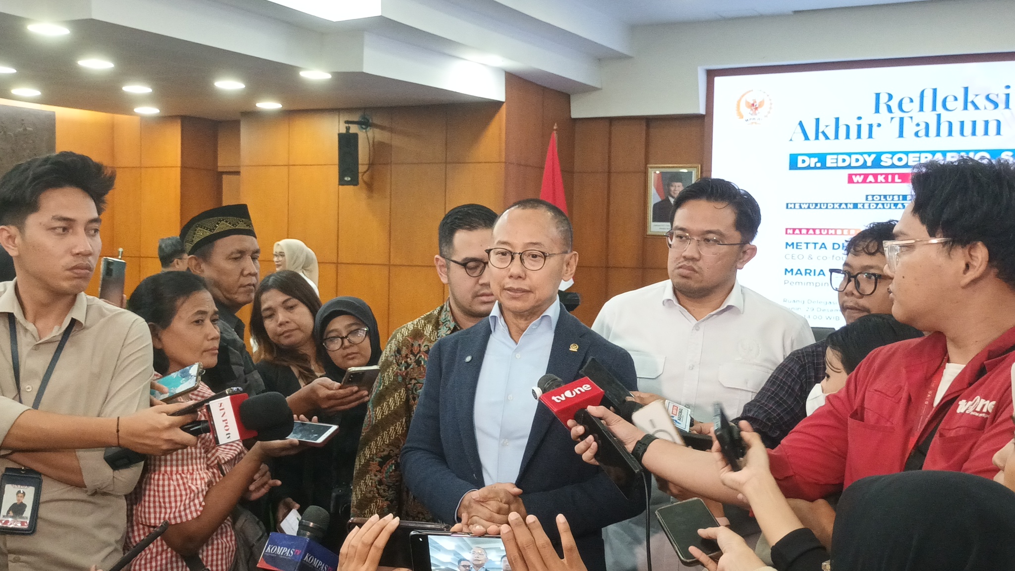 MPR: Pemerintah Sudah Maksimal Tangani Bencana Banjir dan Longsor Sumatera