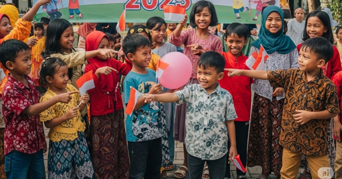 Tanggal 23 Juli 2025 Memperingati Hari Anak Nasional: Ini Tema, Twibbon, Sejarah dan Maknanya