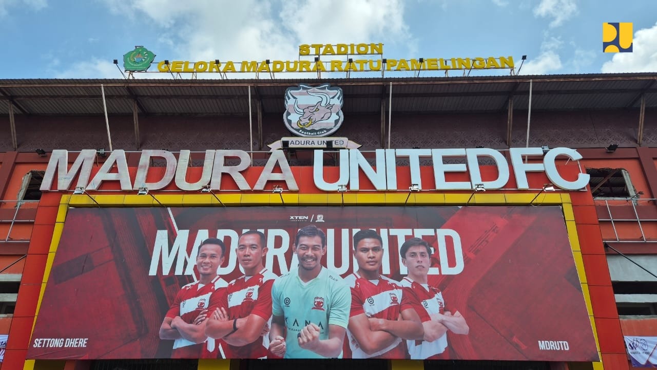Stadion Markas Madura United Bersolek, Telan Biaya Rp72 Miliar 