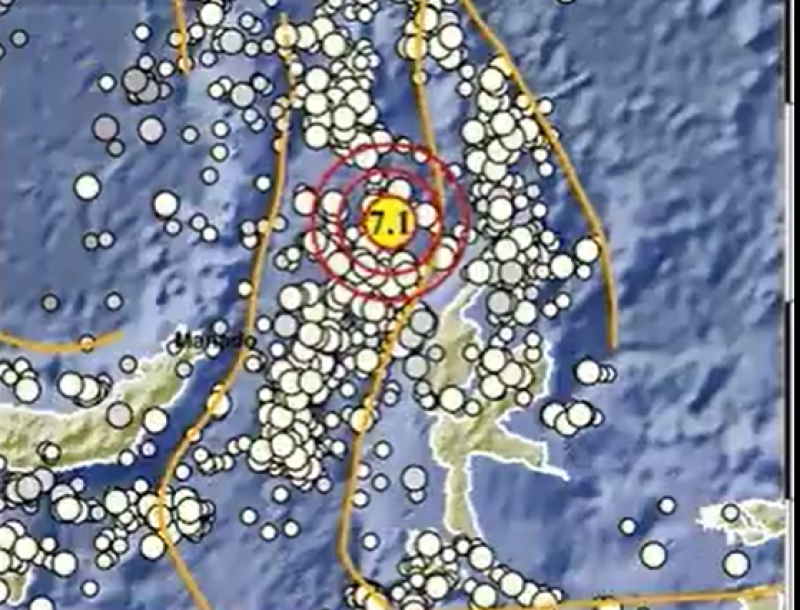 Gempa Besar M 7,1 Guncang Melonguane Sulawesi Utara, Berpotensi Tsunami? BMKG Beri Keterangan Begini