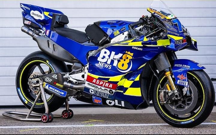 Hormati Rivalitas Klasik Rossi vs Gibernau, Gresini Racing Rilis Livery Spesial MotoGP Jerman