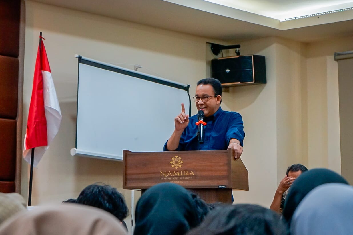 Anies Baswedan Hadiri Dialog Kebangsaan di Surabaya, Soroti Semangat Perjuangan Pahlawan