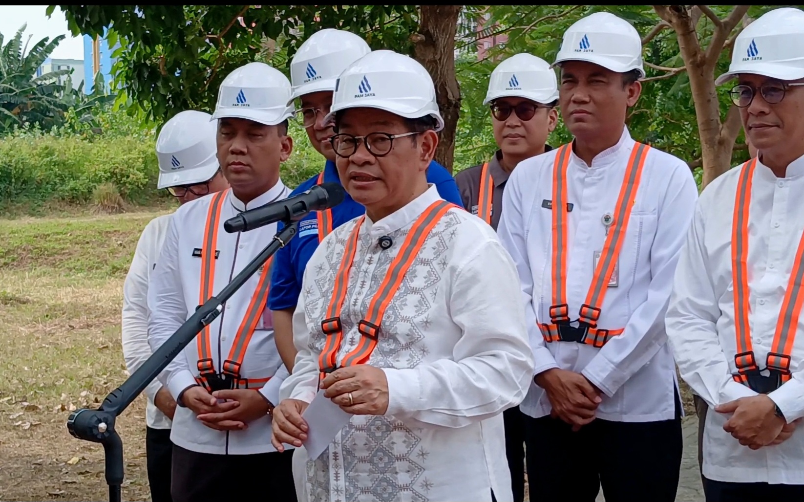 Pramono Tinjau IPA Mookervart di Jakbar, Sulap Air Limbah Jadi Air Siap Minum