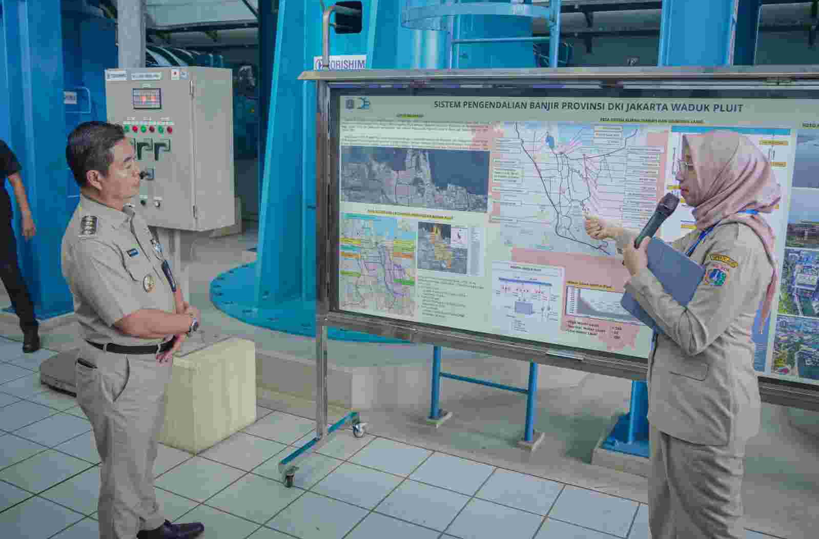 Teguh Setyabudi Pastikan Rumah Pompa Waduk Pluit Siap Hadapi Musim ...