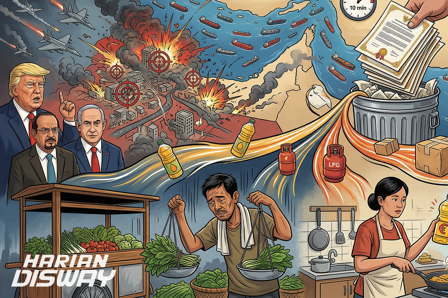 Sepuluh Tuntutan dan Satu Tong Sampah