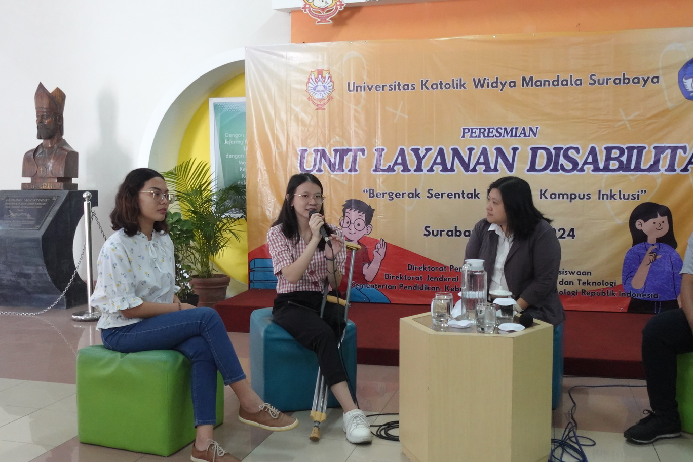 Perkuat Komitmen Inklusivitas, UKWMS Luncurkan Unit Layanan Disabilitas