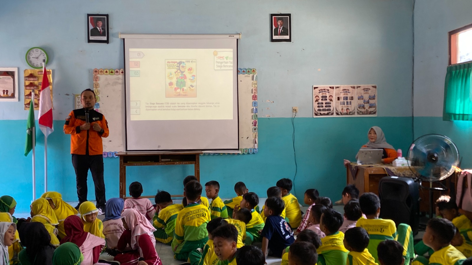 DMC Dompet Dhuafa Yogyakarta Latih 168 Warga SD Muhammadiyah Kalipakem I Hadapi Gempa Bumi