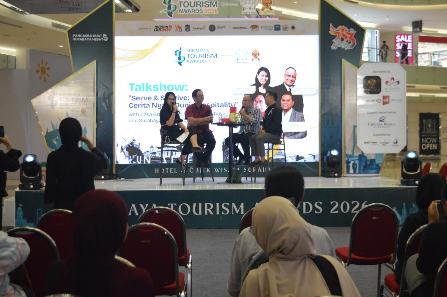 Surabaya Tourism Awards 2026, Talkshow Ungkap Cara Industri Perhotelan Surabaya Siasati Efisiensi Anggaran