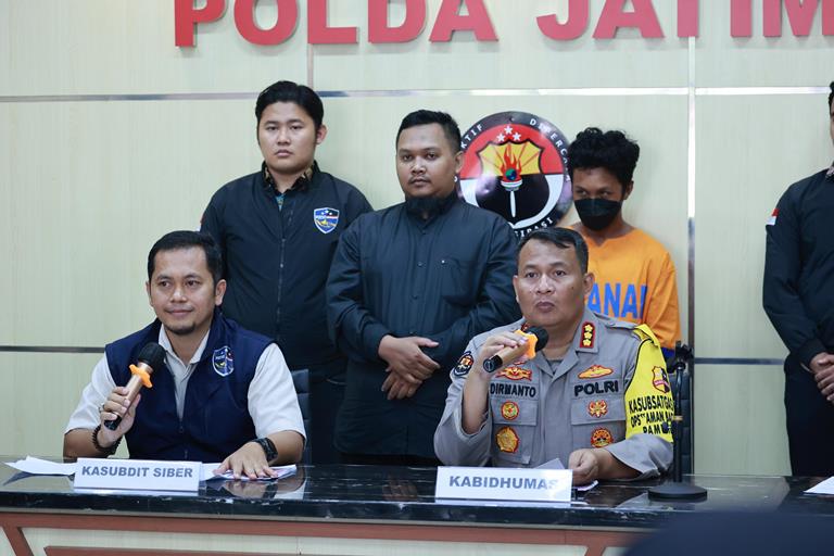 Jual Konten Asusila Anak di Bawah Umur, Pemuda Pasuruan Dibekuk Polda Jatim