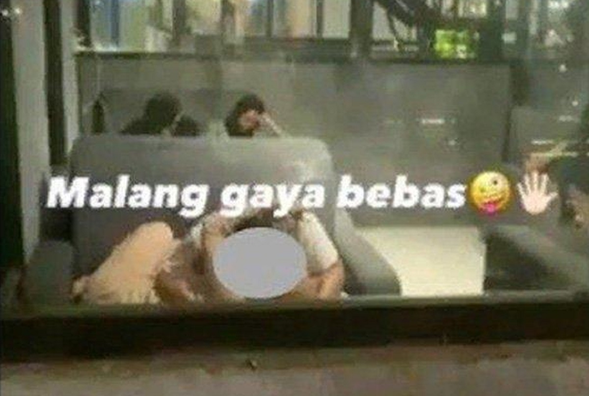 Viral Video Pasangan Asyik 'Mesra-mesraan' di Kafe Malang Jawa Timur, Kondisi Ramai Tapi Gas Terus!