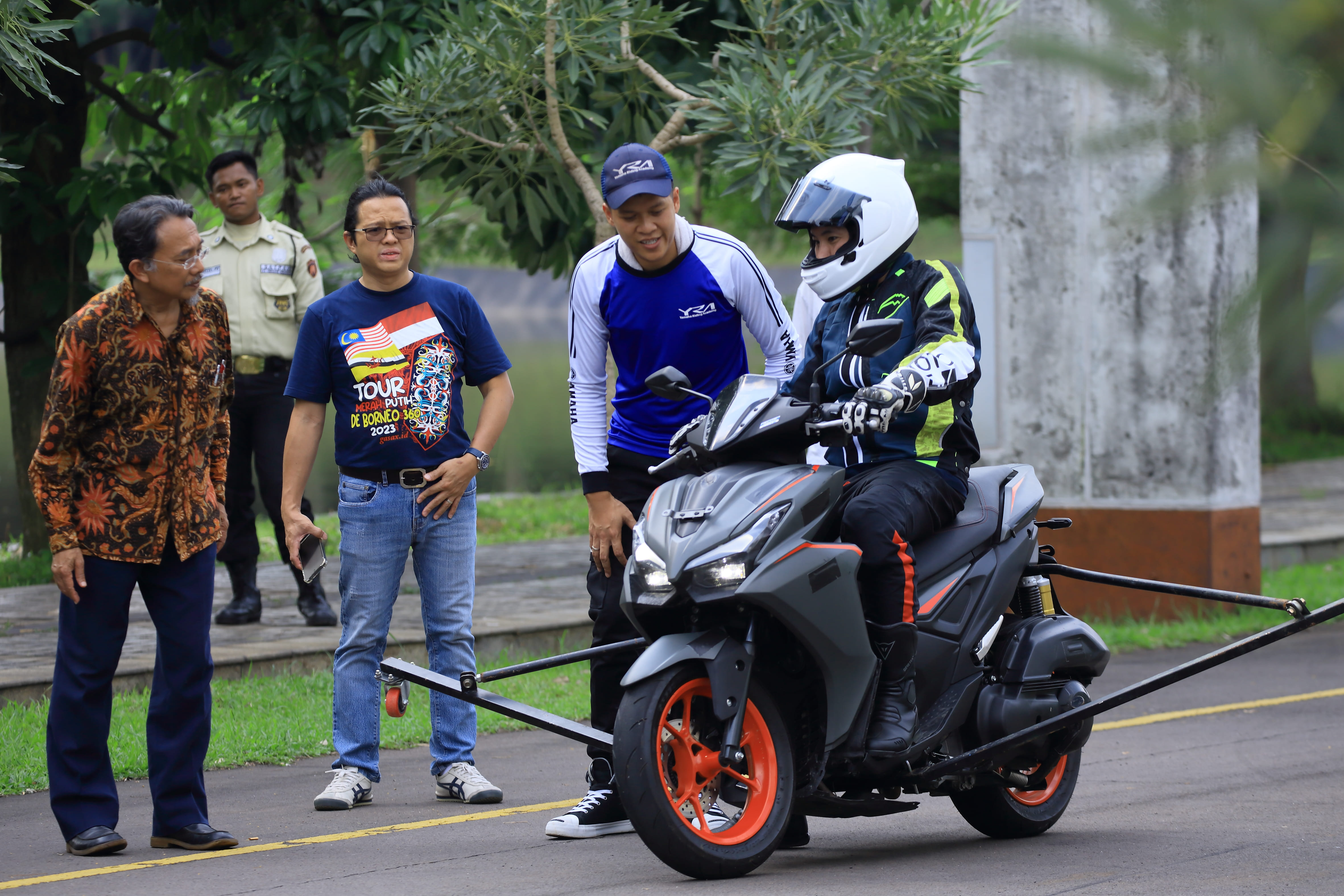 Yamaha-Bosch Bersinergi untuk Keselamatan, Gelar Program Pelatihan Safety Riding