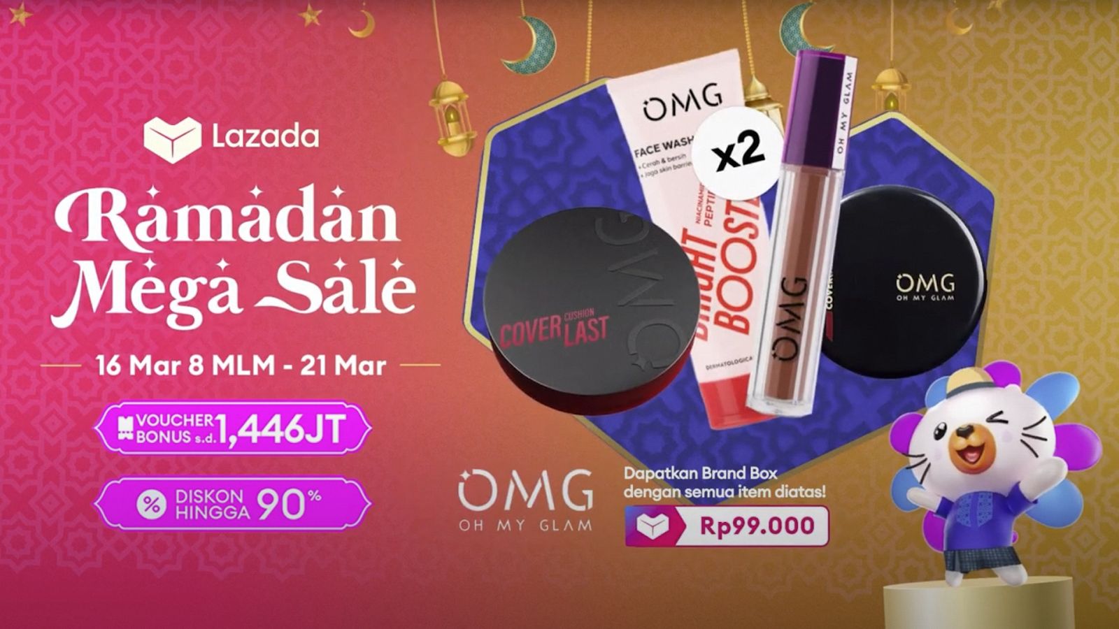 Ramadan Penuh Berkah! Lazada Hadirkan Promo dan Kejutan Spesial untuk Warga Surabaya