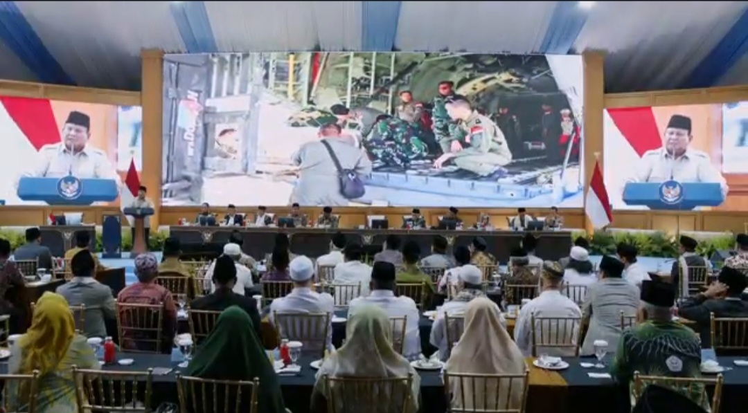 Momen Tangis Haru Prabowo Saat Apresiasi Peran Baznas Salurkan Bantuan untuk Palestina