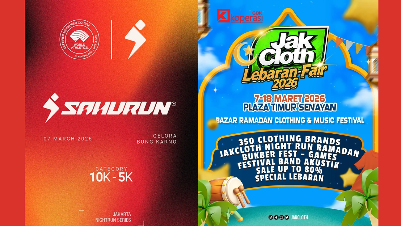 5 Daftar Event Jakarta di GBK 7-8 Maret 2026 Spesial Ramadhan, Ada JakCloth Lebaran Fair hingga SAHURUN