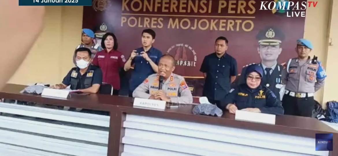 Rumah Polisi Meledak di Mojokerto, Labfor Polda Jatim Temukan Senyawa Oksidator dan Klorat di Pintu Kamar