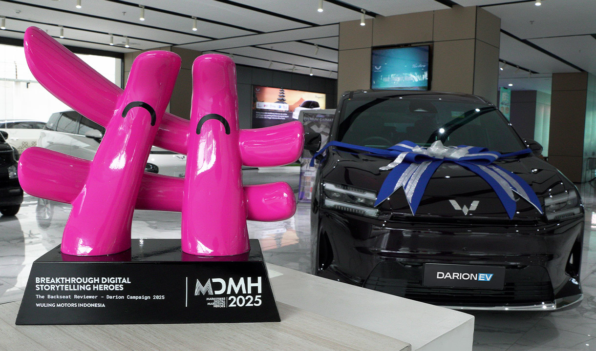 Wuling Raih Breakthrough Digital Storytelling Heroes di Marketeers Digital Marketing Heroes 2025