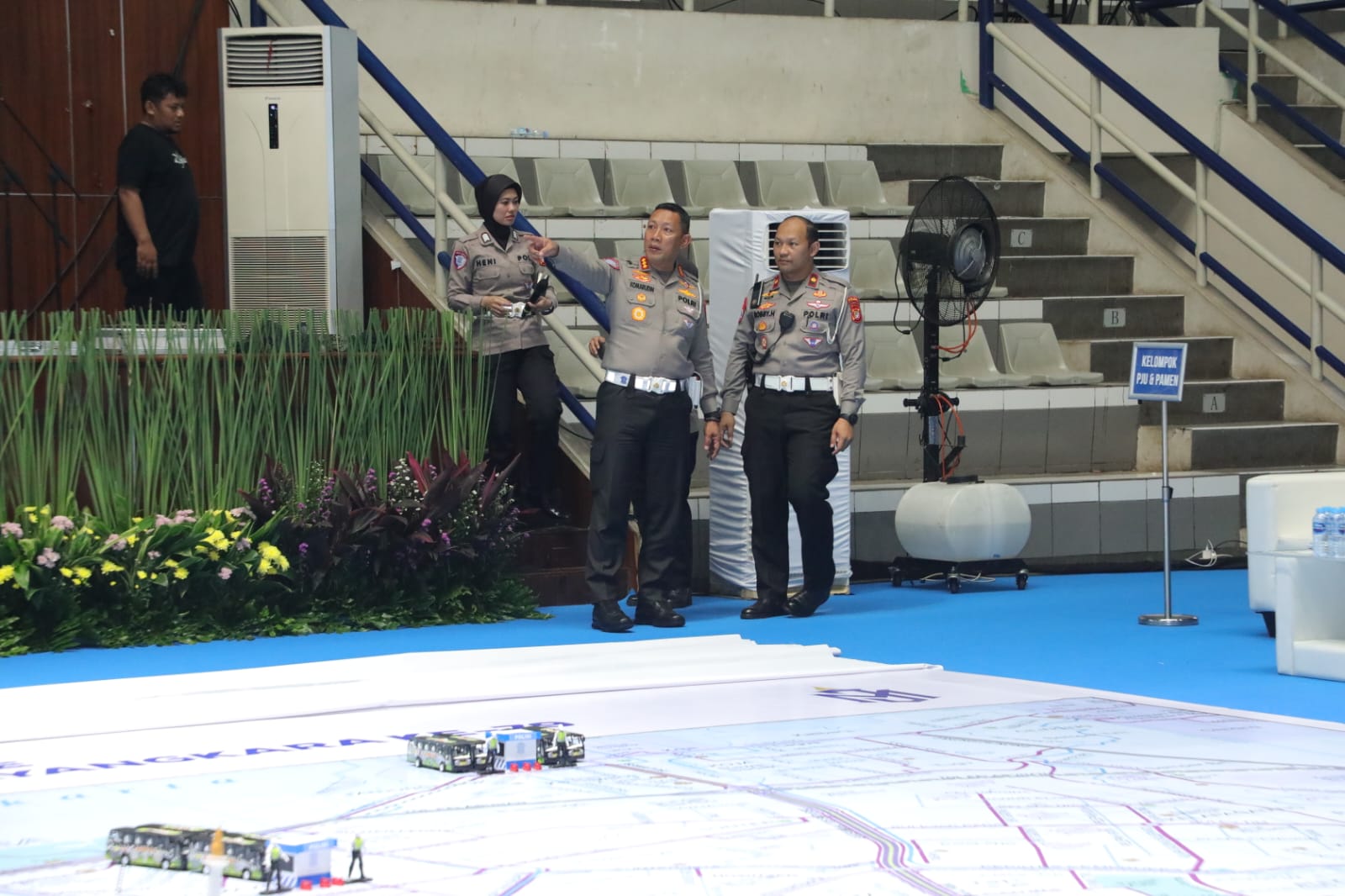 Polri Gelar Tactical Floor Game Jelang HUT ke-79 Bhayangkara