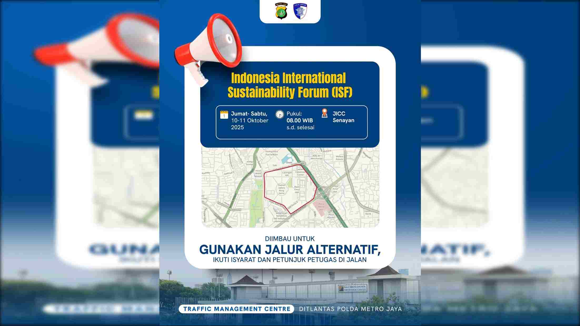 Ada Event ISF di Senayan, Polda Metro Lakukan Rekayasa Lalu Lintas