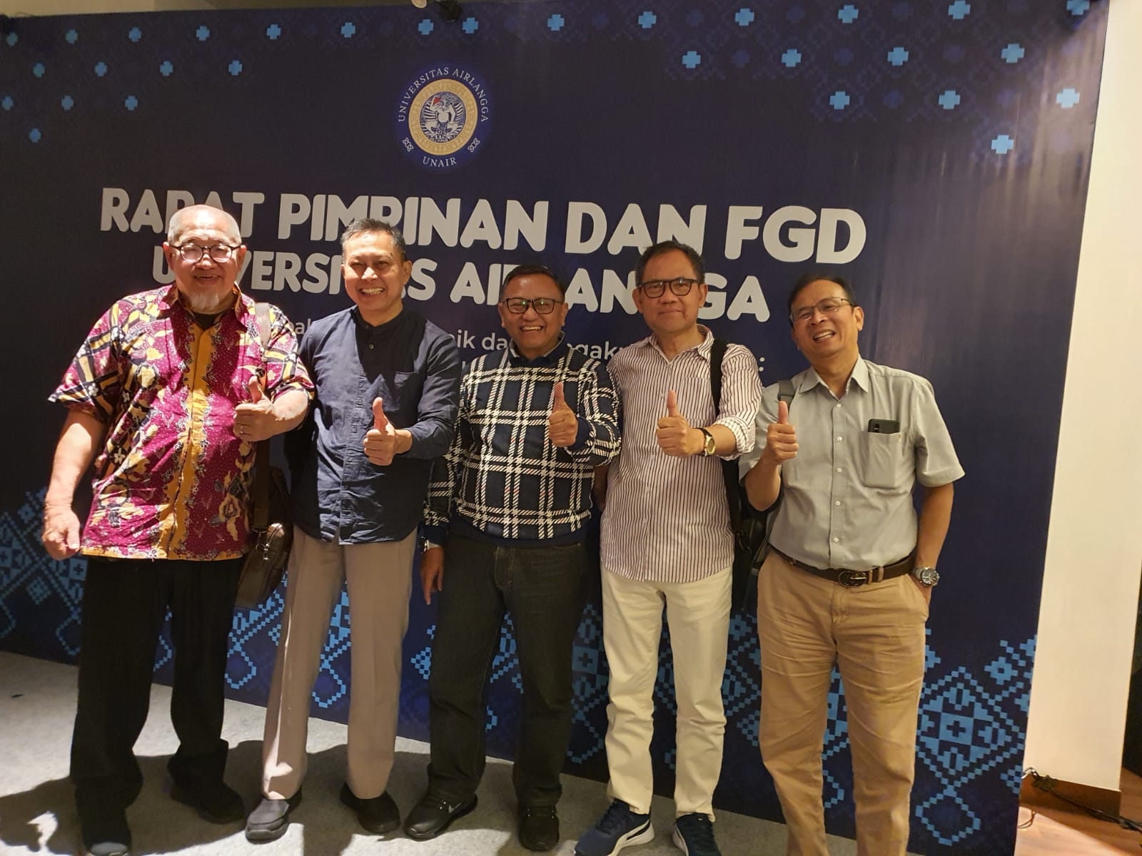 FGD dan Rapat Pimpinan Universitas Airlangga (1): Membangun Kualitas, Wujudkan Universitas Kewirausahaan