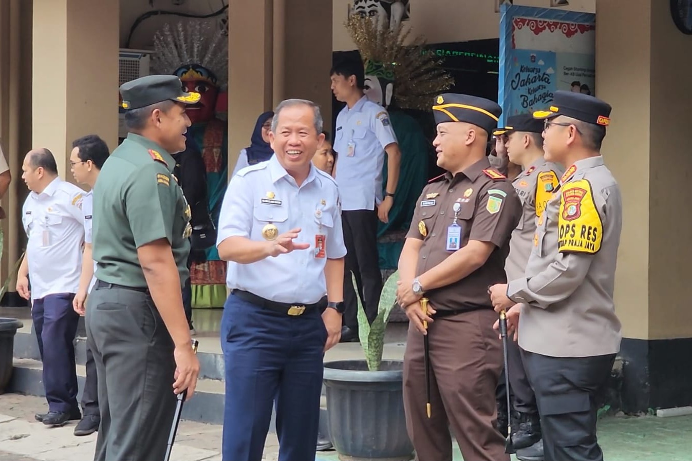 Mantap! Kelurahan Sunter Jaya Jadi Kandidat Kampung Pancasila Kasad Award 2024